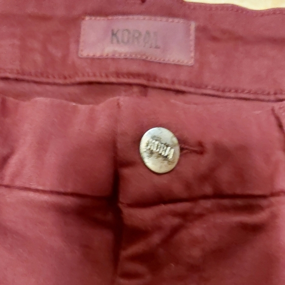 Koral  jeans size 28 skinny - Picture 8 of 9